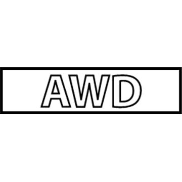 Mopar 5156123AA Nameplate