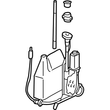 Toyota 86300-60161 Antenna Assembly