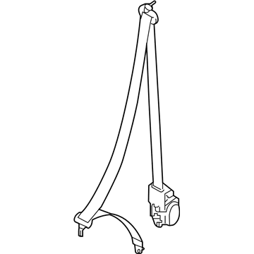 GM 19317932 Lap & Shoulder Belt