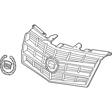 GM 20898704 Grille Assembly
