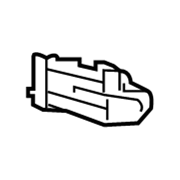 Toyota 61103-02131 Hinge Pillar Reinforcement Reinforcement