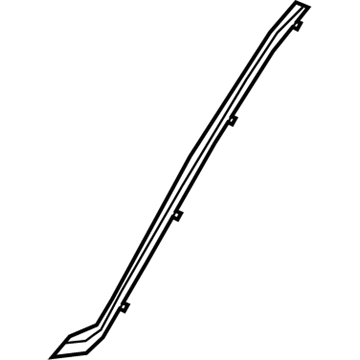 BMW 41-00-7-288-419 Reinforcement For A-Pillar, Outer Left