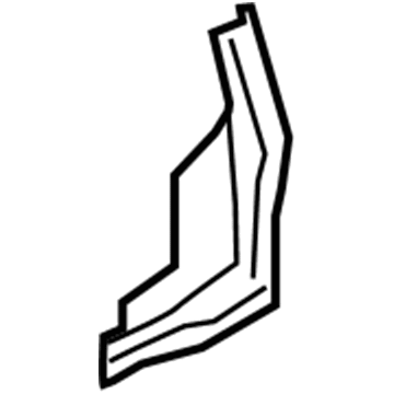 BMW 41-00-7-359-013 Lug, Rear Side Frame, Outer Left