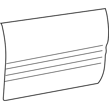 Mopar 55372010AJ DOOR-FRONT DOOR OUTER REPAIR