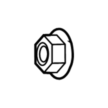 Mopar 6506263AA Nut-HEXAGON FLANGE Lock