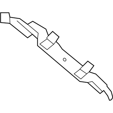 BMW 51-43-7-276-791 Bracket, Column C Cover, Left