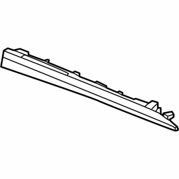 BMW 51-41-5-A6C-C15 DECORATIVE TRIM ALUMINUM LEF:514025