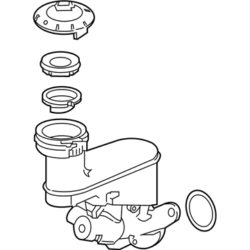Honda 46100-TP6-A12 Master Cylinder Assembly