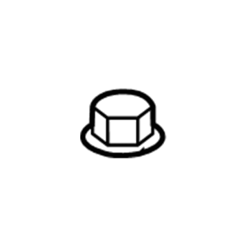 Honda 90002-T2A-A00 Nut, Flange 10MM (