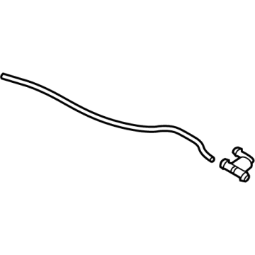 Toyota 85370-0C140 HOSE ASSY, WASHER