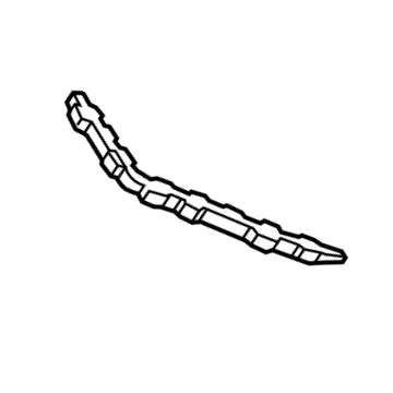 Acura 71593-TZ3-A00 Spacer Right, Rear Bumper S