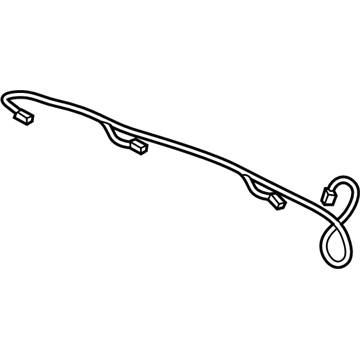 Acura 32130-TZ3-A00 Sub-Wire, Rear Bumper