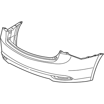 Acura 04715-TZ3-A91ZZ Face, Rear (Dot)