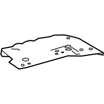 Lexus 58305-53011 Panel Sub-Assy, Rear Floor