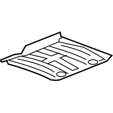 GM 96819136 Rear Shield