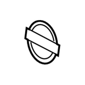 Nissan 62890-JM00A Front Emblem