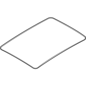 BMW 54-10-7-332-706 Gasket, Roof Cut-Out