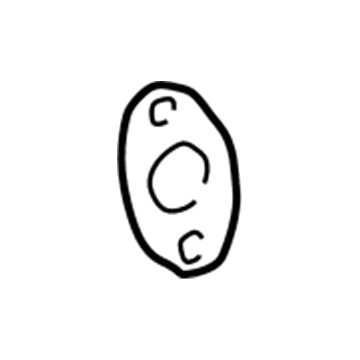 GM 12553047 Gasket, EGR Valve Pipe