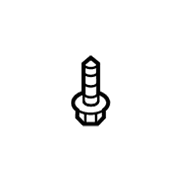 Ford -W711270-S439 Rear Bracket Screw