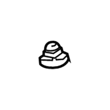 Toyota 94182-11400 Upper Mount Nut