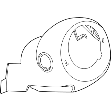 Nissan 48470-6RB0A Cover Set-Steering Column