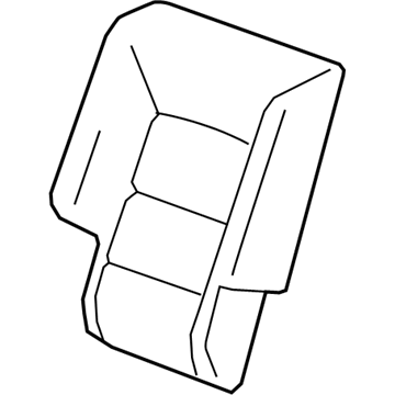 GM 84554967 Seat Back Cover
