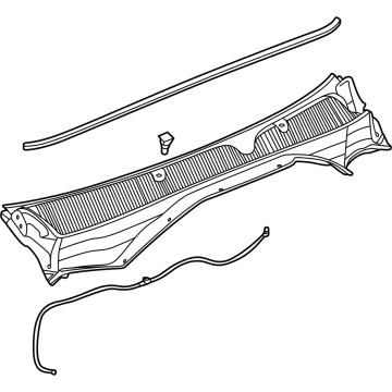 GM 42758061 Cowl Grille