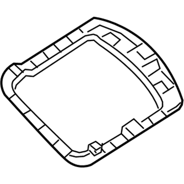 Nissan 26439-3TA2A Bracket-Map Lamp
