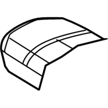 Mopar 5175206AA Seat Cushion Back Foam