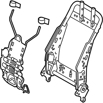 Lexus 71640-53100 SPRING ASSY, FR SEAT
