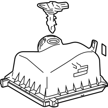 Toyota 17705-F0200 Cap Sub-Assembly, Air Cl