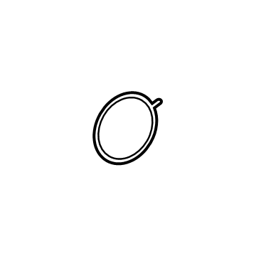 Lexus 17276-25020 GASKET, COMPRESSOR I