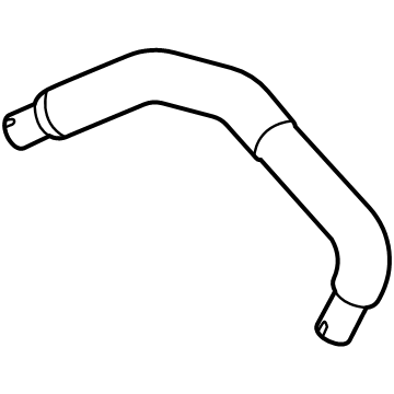 Lexus 12260-25010 HOSE ASSY, VENTILATI
