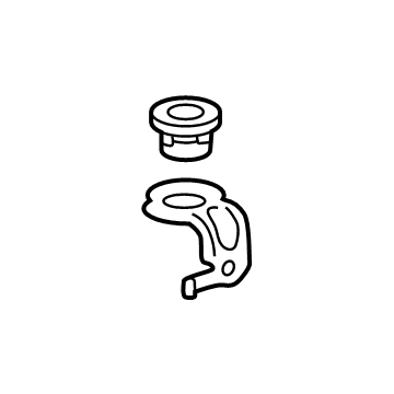 Lexus 17119-F0010 Bracket, Air Cleaner