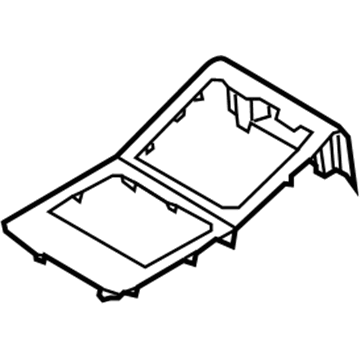 Hyundai 84651-3N600-RW2 Cover-Console Upper
