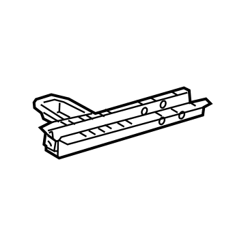 Lexus 58108-48040 Reinforce Sub-Assembly, Front Cross