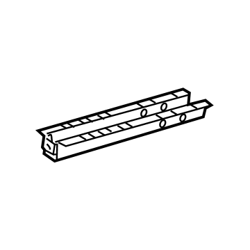 Lexus 58107-48030 Reinforce Sub-Assembly, Front Cross