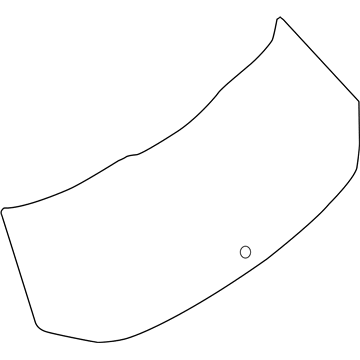 Nissan 90300-9TG0A Glass Back Door Window