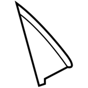 GM 15841264 Applique-Rear Side Door Window Frame Rear