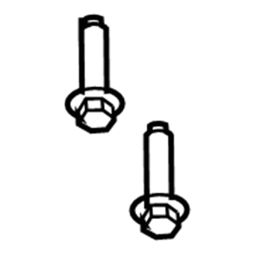 Mopar 6102067AA Bolt-HEXAGON Head