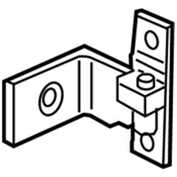 BMW 41-00-7-377-547 Left Lower Front Door Hinge