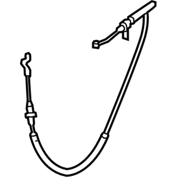 BMW 51-21-7-328-100 Bowden.Cable, Outside Door Handle Front