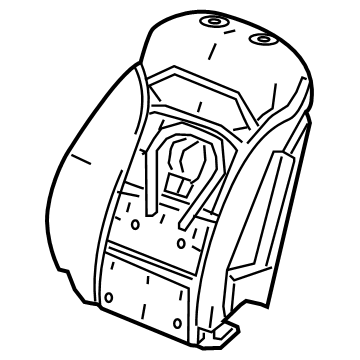 GM 84573744 Seat Back Pad