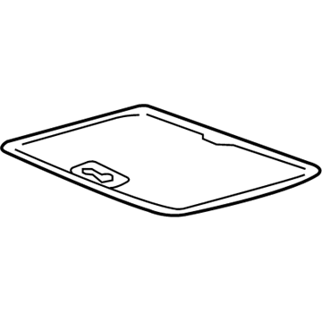 Lexus 63306-50040-A1 Trim Sub-Assy, Sunshade