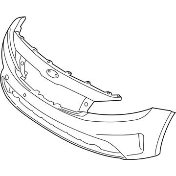 Kia 86511B0000 Cover-Front Bumper