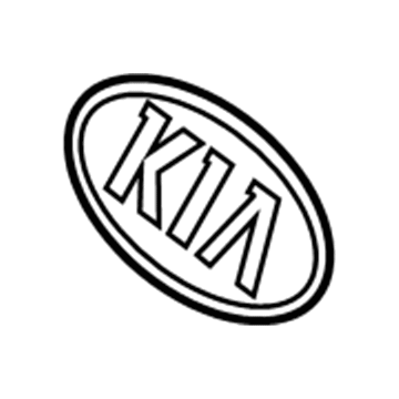 Kia 863183R500 Kia No.115-Ornament