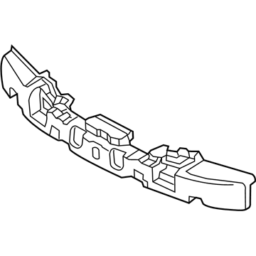 Kia 86520B0000 ABSORBER-Front Bumper