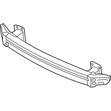 Kia 86530B0000 Rail Assembly-Front Bumper