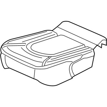Mopar 6EC76LA8AC Cover-Rear Quad Seat Cushion