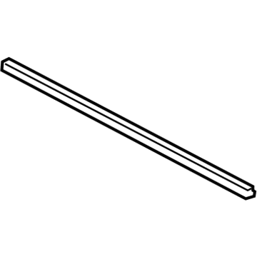 BMW 17-10-7-515-480 Bottom Foam Seal, Radiator